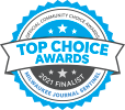 Logo Recognizing Third Coast Foot and Ankle's affiliation with Top Choice Awards 2021 Finalist